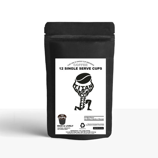 12 Pack Single Serve Coffee Capsules